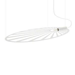 Lampa wisząca LEHDET biała E27 1x60W IP20 TH.001B THORO