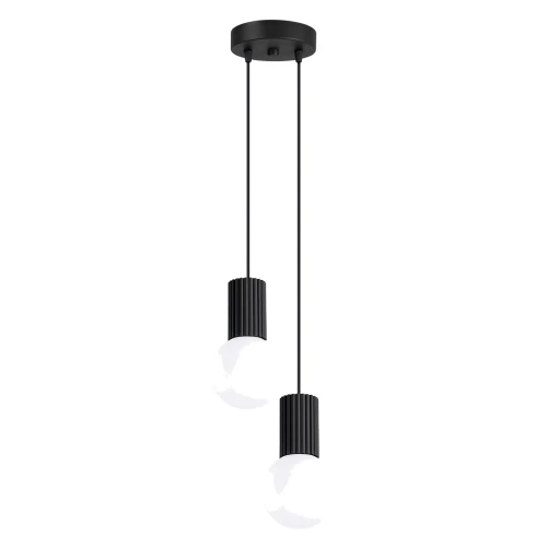 Lampa wisząca HALO 2P czarna SL.1972 SOLLUX