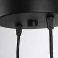 Lampa wisząca HALO 2P czarna SL.1972 SOLLUX