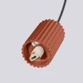 Lampa wisząca HALO 2P ochra czerwona SL.1975 SOLLUX