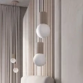 Lampa wisząca HALO 2P taupe SL.1978 SOLLUX