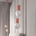 Lampa wisząca HALO 2P brzoskwiniowa SL.1980 SOLLUX