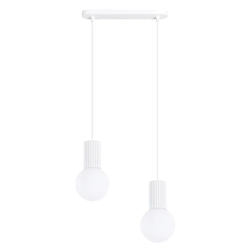Lampa wisząca HALO 2L biała SL.1981 SOLLUX