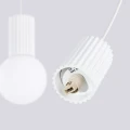 Lampa wisząca HALO 2L biała SL.1981 SOLLUX