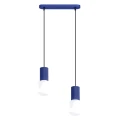 Lampa wisząca HALO 2L ultramaryna SL.1987 SOLLUX