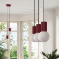 Lampa wisząca HALO 3L burgund SL.1999 SOLLUX