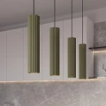 Lampa wisząca KARBON 4L zielona oliwka SL.2005 SOLLUX