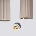 Lampa wisząca KARBON 4L taupe SL.2007 SOLLUX