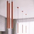 Lampa wisząca ARCHE 3P ochra czerwona SL.2041 SOLLUX