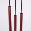 Lampa wisząca ARCHE 3P burgund SL.2044 SOLLUX
