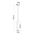Lampa wisząca LAGOS 1 ultramaryna SL.2084 SOLLUX