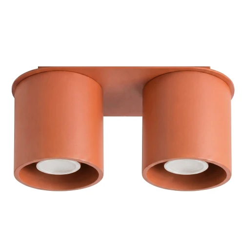 Plafon ORBIS 2 ochra czerwona SL.2094 SOLLUX
