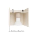 Plafon QUAD 1 taupe SL.2107 SOLLUX