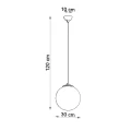 Lampa wisząca UGO 30 czarna SL.2211 SOLLUX