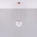 Lampa wisząca UGO 20 ochra czerwona SL.2219 SOLLUX