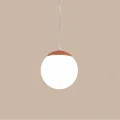 Lampa wisząca UGO 20 ochra czerwona SL.2219 SOLLUX