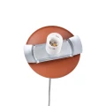 Lampa wisząca UGO 20 ochra czerwona SL.2219 SOLLUX
