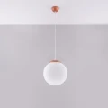 Lampa wisząca UGO 30 ochra czerwona SL.2220 SOLLUX