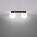 Plafon YOLI 2 burgund SL.2251 SOLLUX