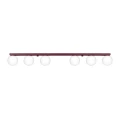Plafon YOLI 6 burgund SL.2254 SOLLUX