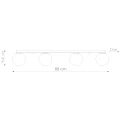 Plafon YOLI 4 ultramaryna SL.2259 SOLLUX