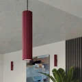 Plafon KARBON 40 burgund SL.2299 SOLLUX