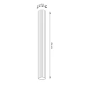 Plafon KARBON 60 burgund SL.2300 SOLLUX