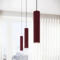 Lampa wisząca KARBON 3L burgund SL.2302 SOLLUX
