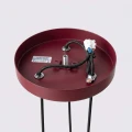 Lampa wisząca KARBON 3P burgund SL.2303 SOLLUX