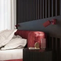 Plafon KARBON 4 burgund SL.2304 SOLLUX