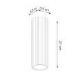 Plafon KARBON 20 ultramaryna SL.2307 SOLLUX