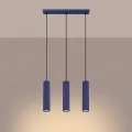 Lampa wisząca KARBON 3L ultramaryna SL.2313 SOLLUX