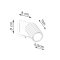 Kinkiet KARBON ultramaryna SL.2318 SOLLUX