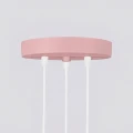 Lampa wisząca KARBON 3P różowa SL.2338 SOLLUX