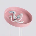 Lampa wisząca KARBON 3P różowa SL.2338 SOLLUX