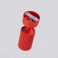 Plafon KARBON 1 czerwony SL.2364 SOLLUX