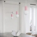 Lampa wisząca HALO 1 różowa SL.2387 SOLLUX
