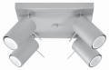 Lampa sufitowa RING 4 szary GU10 4x40W IP20 SL.0452 SOLLUX