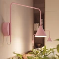 Kinkiet NOX 1 różowy z włącznikiem SL.2500 SOLLUX