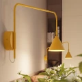 Kinkiet NOX 1 żółty z włącznikiem SL.2502 SOLLUX