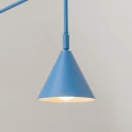 Kinkiet NOX 1 błękitny z włącznikiem SL.2505 SOLLUX