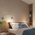 Kinkiet NOX 1 błękitny z włącznikiem SL.2505 SOLLUX