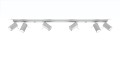 Lampa sufitowa RING 6L szary GU10 6x40W IP20 SL.0454 SOLLUX