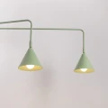 Kinkiet NOX 2 szałwiowy z włącznikiem SL.2516 SOLLUX