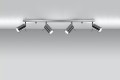 Lampa sufitowa RING 4L chrom GU10 4x40W IP20 SL.0731 SOLLUX