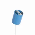 Żyrandol NOX 4L błękitna SL.2565 SOLLUX