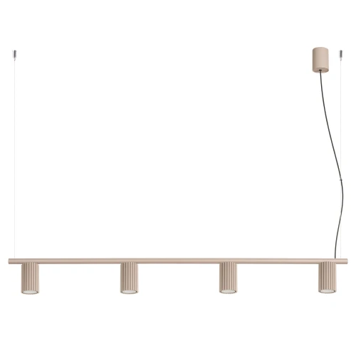 Żyrandol KARBON 4 taupe SL.2718 SOLLUX