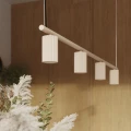 Żyrandol KARBON 4 taupe SL.2718 SOLLUX