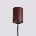 Żyrandol KARBON 4 burgund SL.2719 SOLLUX