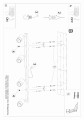 Lampa sufitowa NERO 4 czarny/złoty GU10 4x40W IP20 SL.1072 SOLLUX